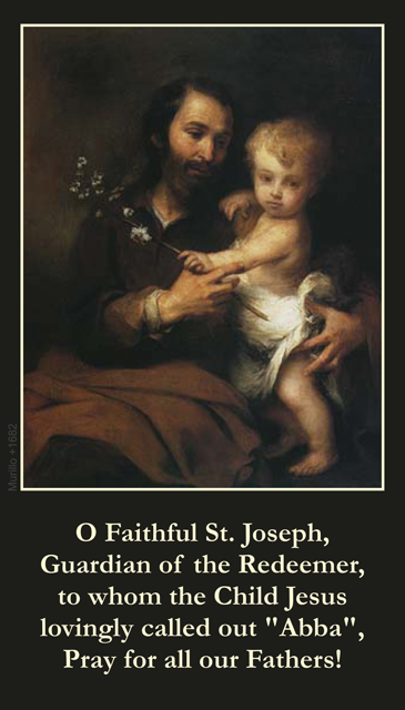 Father's Day Prayer Card